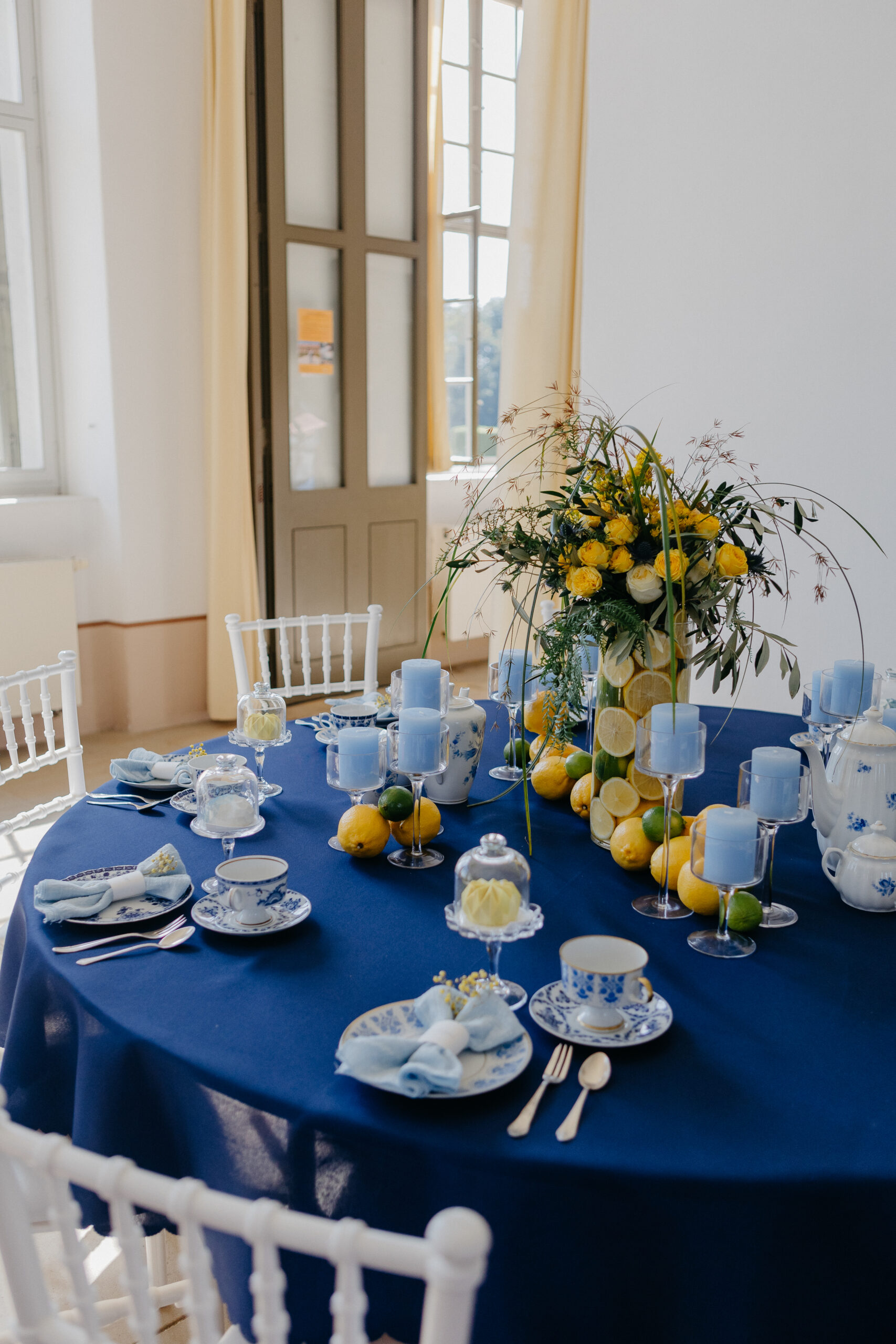 zartes Blau